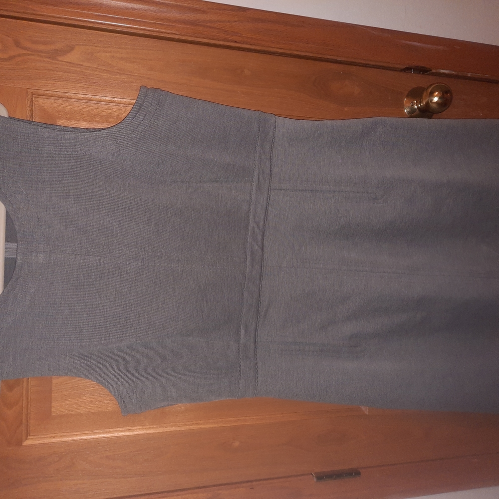 Gray Sleeveless Dress